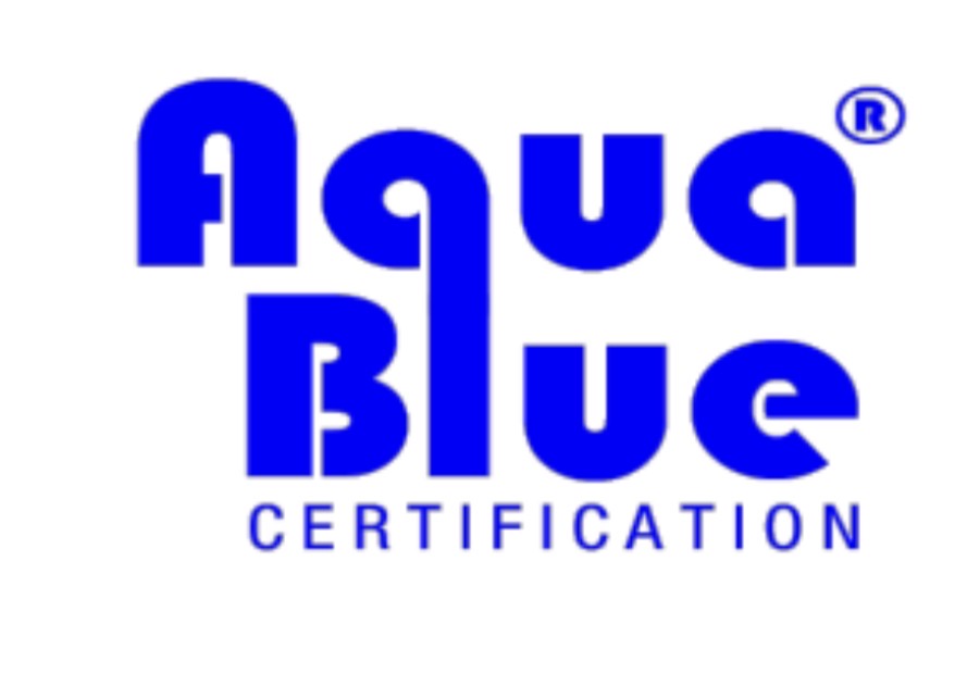 Aqua Blue Certification Logo